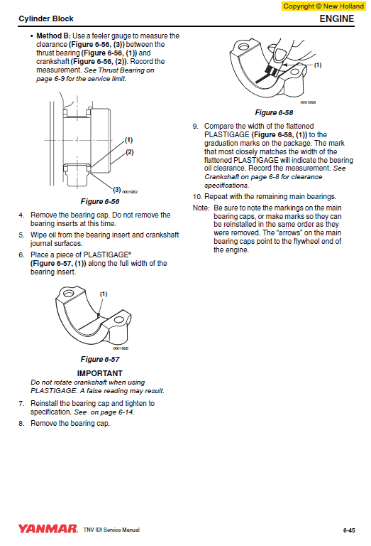 New Holland E10sr Mini Excavator Service Manual