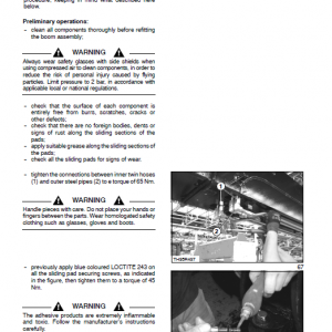 New Holland Lm1440, Lm740 Telehandlers Service Manual