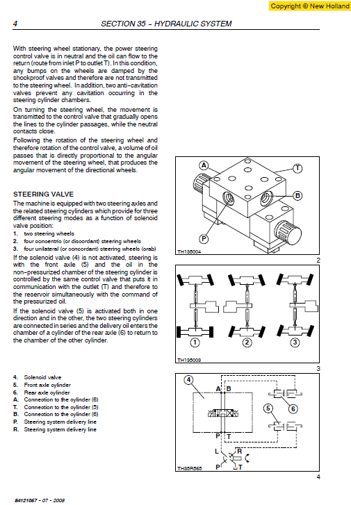 New Holland Lm1060 Telehandlers Service Manual