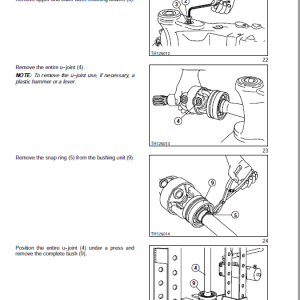 New Holland Lm1340, Lm1342 And Lm1345 Telehandlers Manual