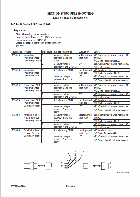 Hitachi Zh200-5a And Zh200lc-5a Excavator Service Manual