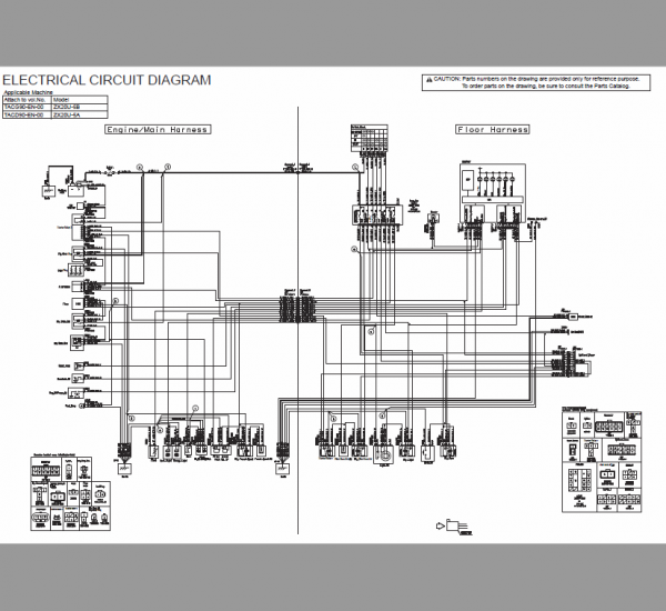 Hitachi Zx20u-5a And Zx20u-5b Excavator Service Manual