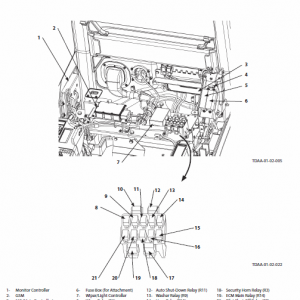 Hitachi Zx130-5a Excavator Service Manual