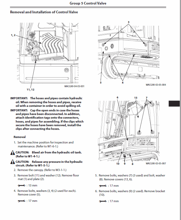 Hitachi Zx20u-5a And Zx20u-5b Excavator Service Manual