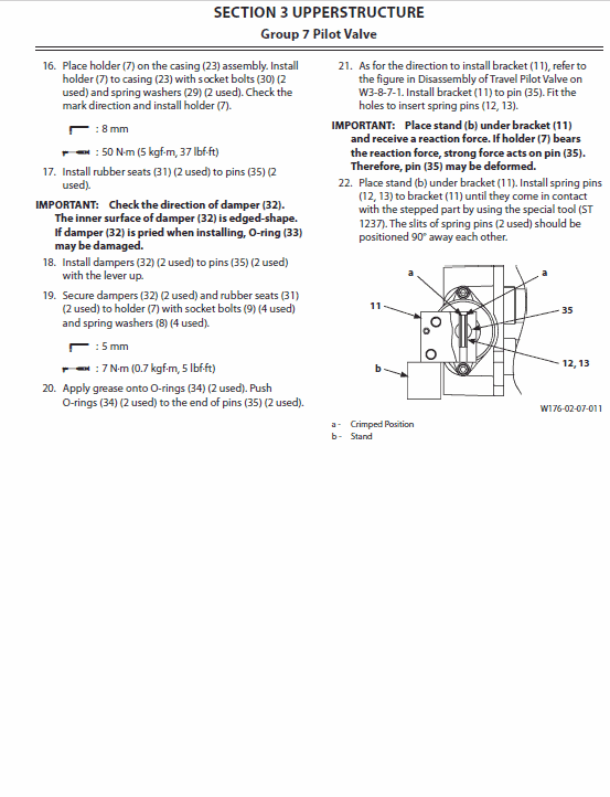 Hitachi Zx20u-5a And Zx20u-5b Excavator Service Manual