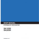 Kobelco Sk15sr And Sk20sr Excavator Service Manual