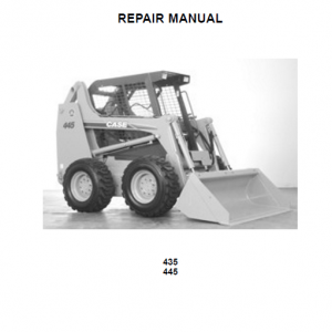 Case 435 And 445 Skidsteer Loader Service Manual