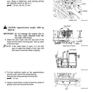 Hitachi Zx145-3 And Zx145-6 Excavator Service Manual