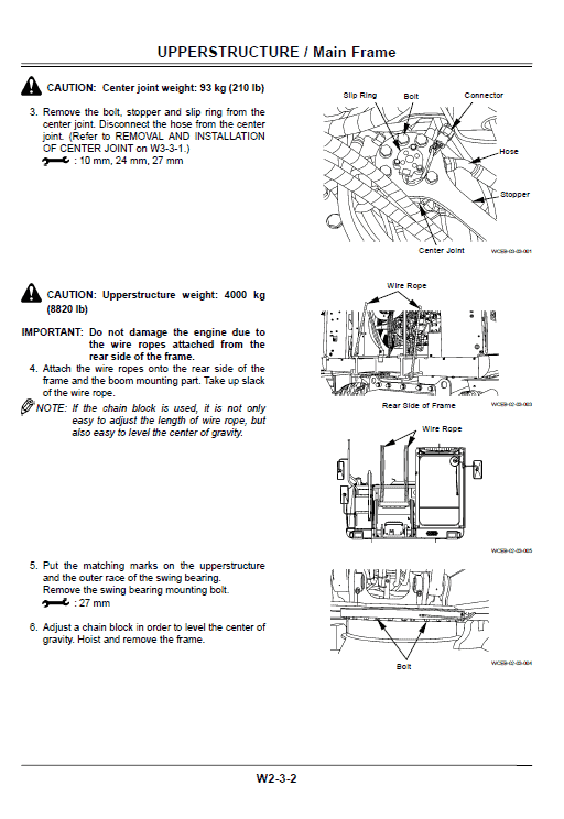 Hitachi Zx145-3 And Zx145-6 Excavator Service Manual