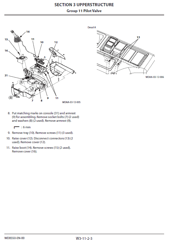 Hitachi Zx190lc-5b And Zx190lc-6 Excavator Service Manual