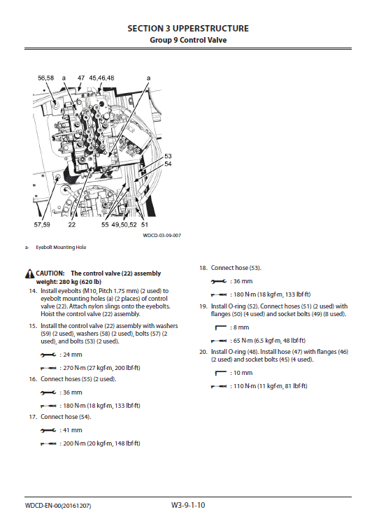 Hitachi Zx200-5g Excavator Service Manual