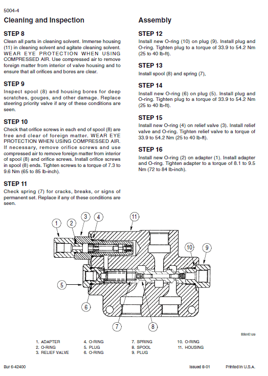 Case 621d Loader Service Manual