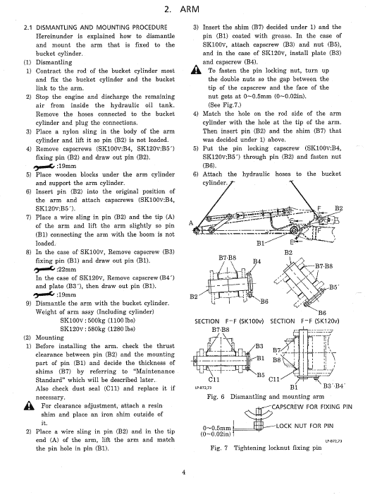 Kobelco Sk100-v, Sk100l-v, Sk120-v, Sk120lc-v Excavator Service Manual