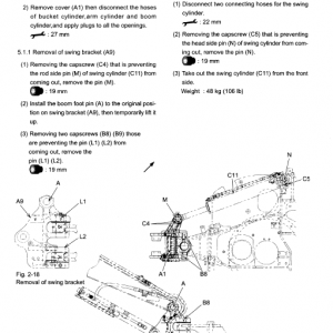 Kobelco Sk40sr-2 And Sk45sr-2 Excavator Service Manual