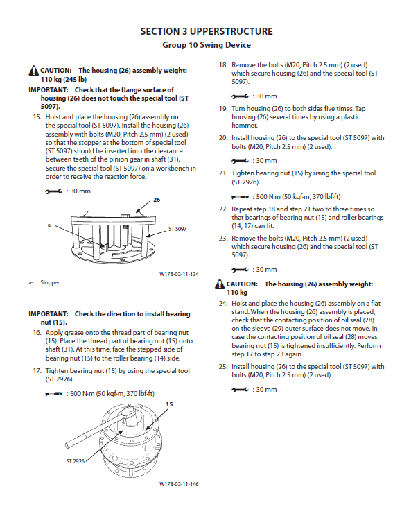 Hitachi Zx160lc-5a And Zx160lc-5b Excavator Service Manual