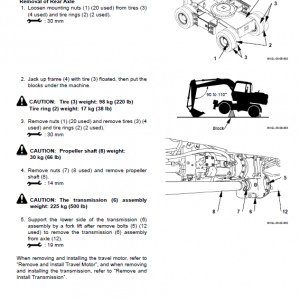 Hitachi Zx180w Wheeled Excavator Service Manual