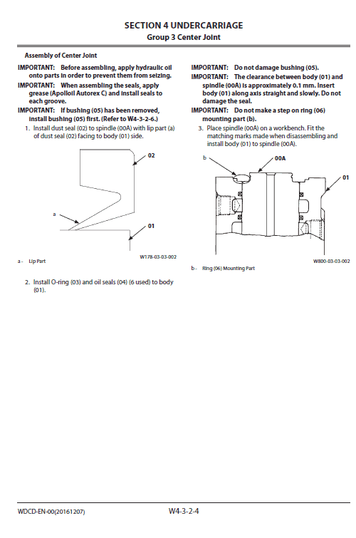 Hitachi Zx200-5g Excavator Service Manual