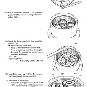 Kobelco Sk15sr And Sk20sr Excavator Service Manual