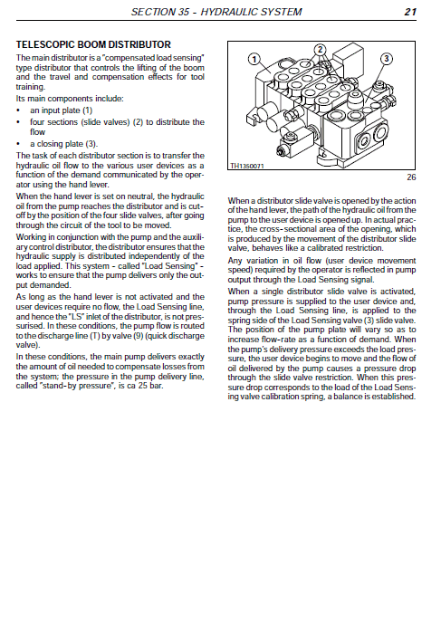 Case Tx130, Tx140 And Tx170 Telescopic Handler Service Manual