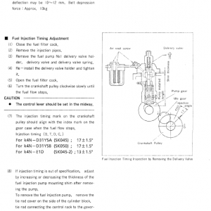 Kobelco Sk45 And Sk50 Excavator Service Manual