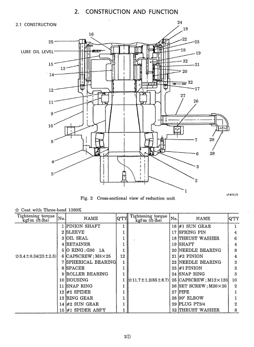 Kobelco Sk100-v, Sk100l-v, Sk120-v, Sk120lc-v Excavator Service Manual