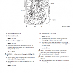 Hitachi Zx160lc-5a And Zx160lc-5b Excavator Service Manual