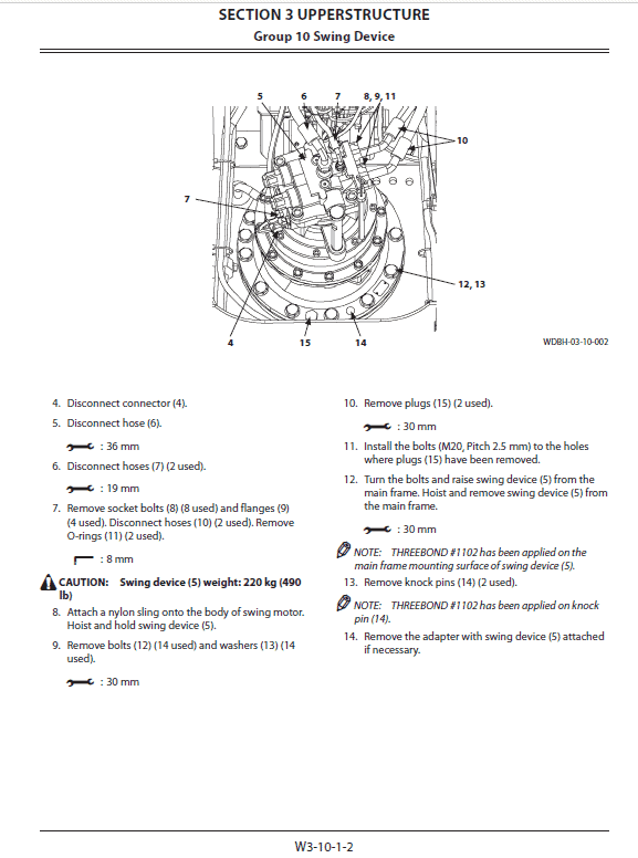 Hitachi Zx160lc-5a And Zx160lc-5b Excavator Service Manual