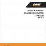 Case CX135SR Excavator Service Manual - Image 2