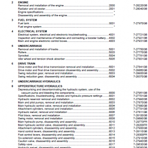 Case Cx160 Excavator Service Manual