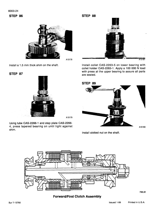 Case 921c Loader Service Manual