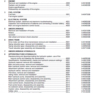 Case Cx460 Excavator Service Manual