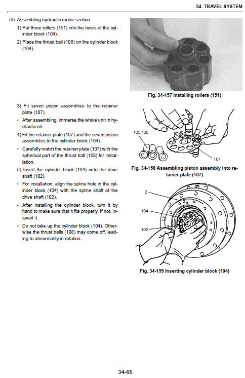 Case Cx31b And Cx36b Excavator Service Manual