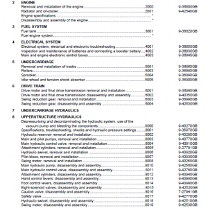 Case Cx800 Excavator Service Manual