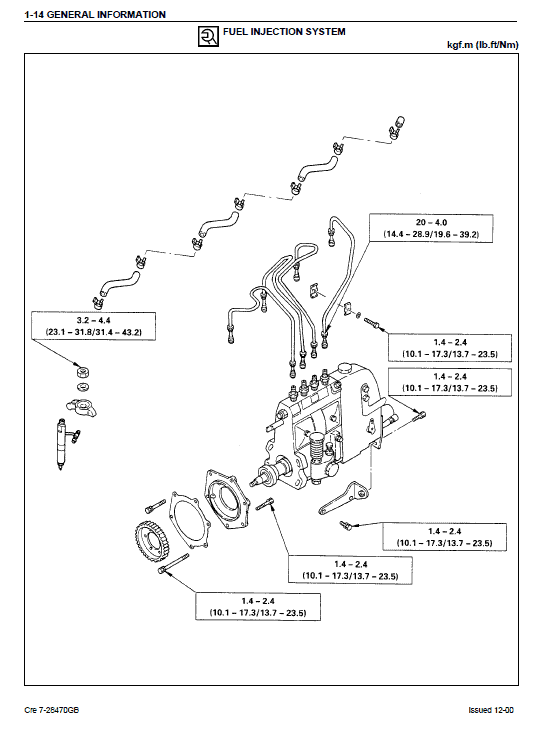 Isuzu 4jb1 Engines Service Manual