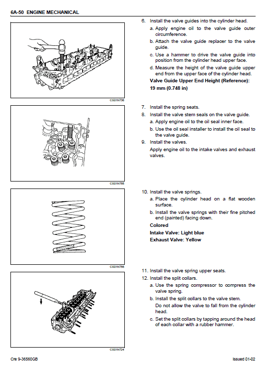 Isuzu 6hk1 Engines Service Manual