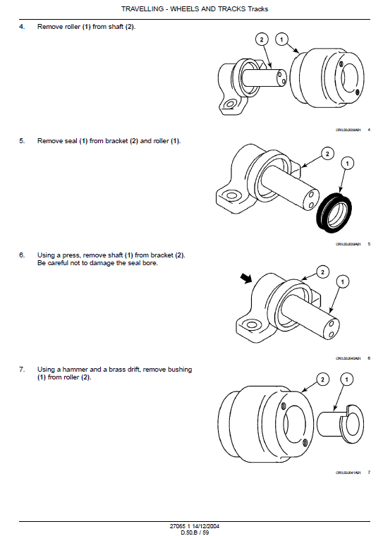 Case Cx135sr Excavator Service Manual