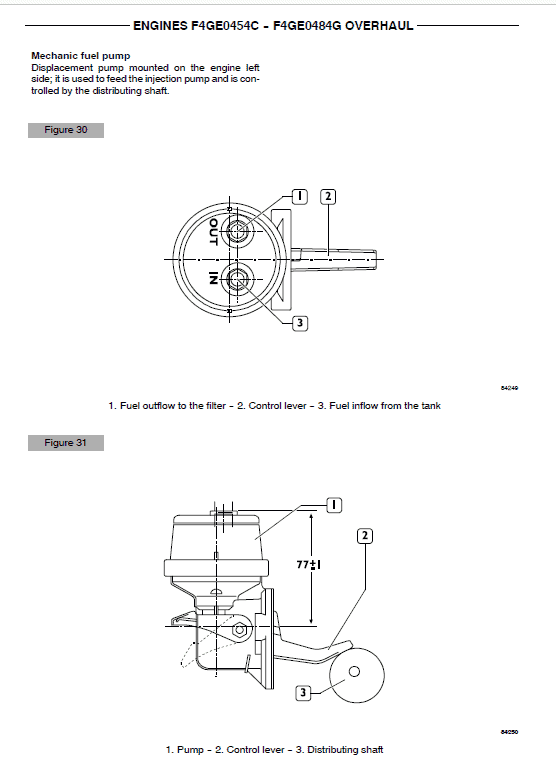 Iveco F4ge0454c And F4ge0484c Engines Service Manual