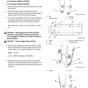 Hitachi Zx870-5g Excavator Service Manual