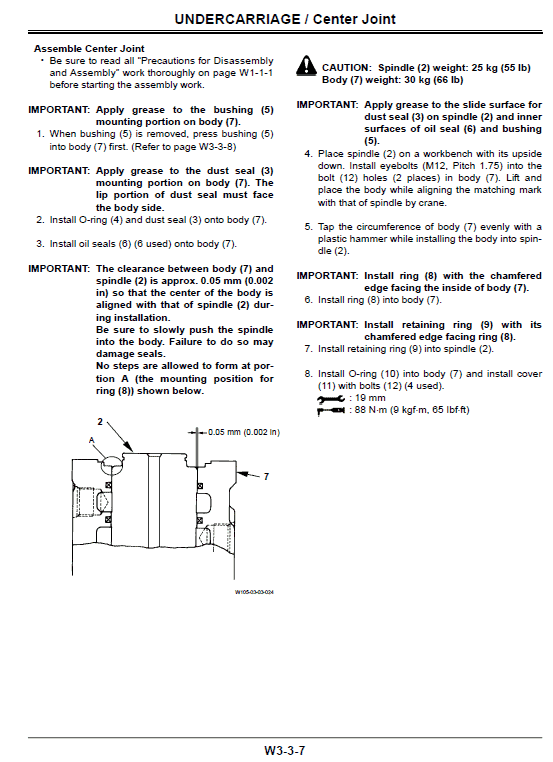 Hitachi Zx500lc And Zx500lch Excavator Service Manual