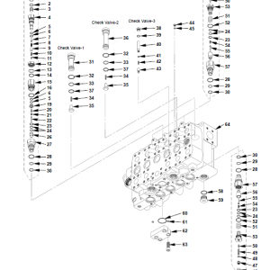 Hitachi Zx450-3, Zx470lch-3 And Zx520lch-3 Excavator Manual