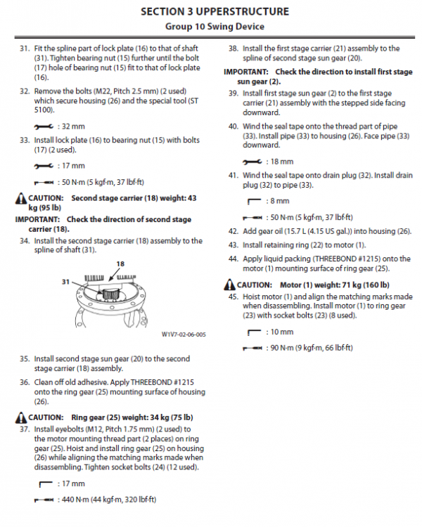 Hitachi Zx350lc-5b And Zx350lcn-5b Zaxis Excavator Manual