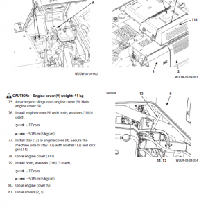 Hitachi Zx300-5a, Zx300lc-5a And Zx300lch-5a Zaxis Excavator Manual