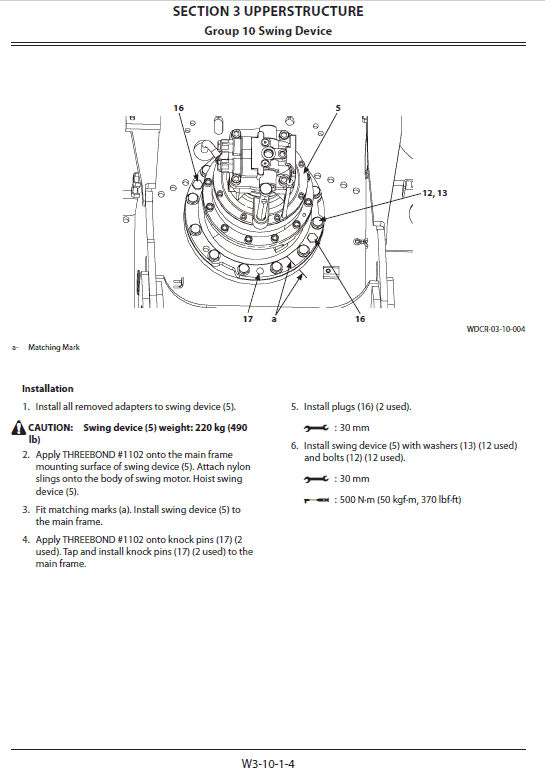 Hitachi Zx220lc-gi Zaxis Excavator Manual