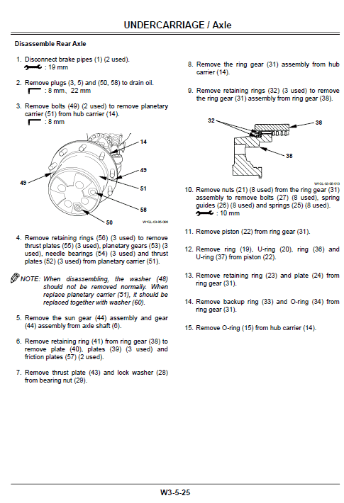 Hitachi Zx210w Zaxis Excavator Manual