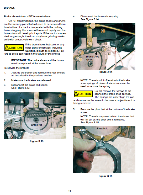 Cub Cadet I Series Riding Tractors Service Manual