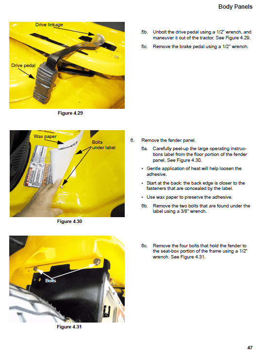 Cub Cadet Ltx Series Tractors Service Manual