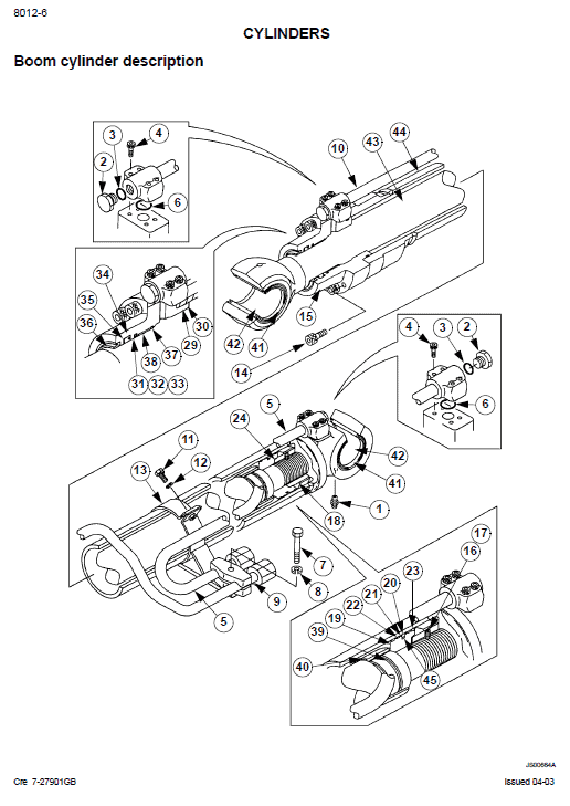 Case Cx180 Excavator Service Manual