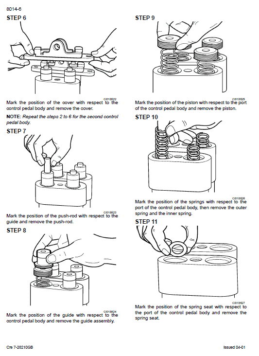 Case Cx210, Cx230 And Cx240 Excavator Service Manual