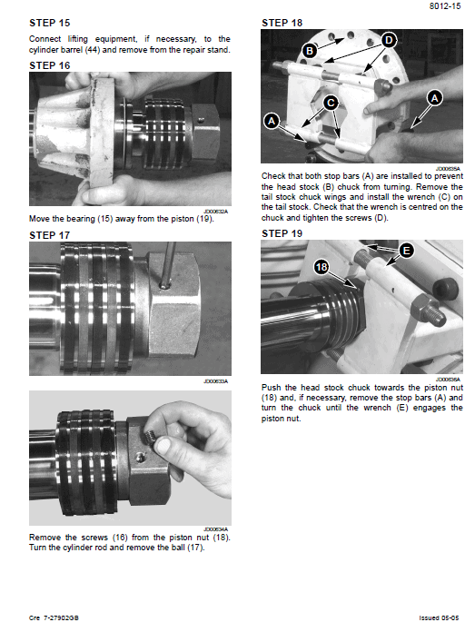 Case Cx130 Excavator Service Manual