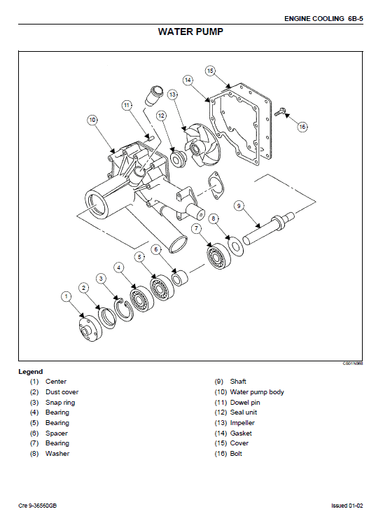 Isuzu 6hk1 Engines Service Manual